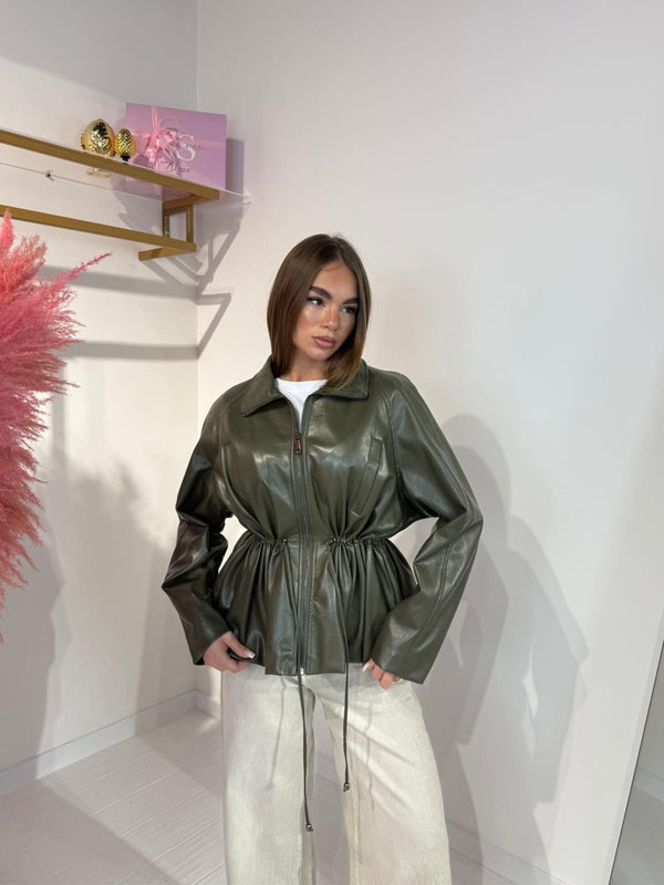 GIACCA STREET VERDE MILITARE