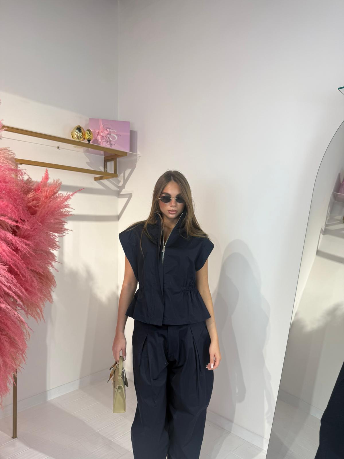 COORDINATO MORENA BLU NAVY