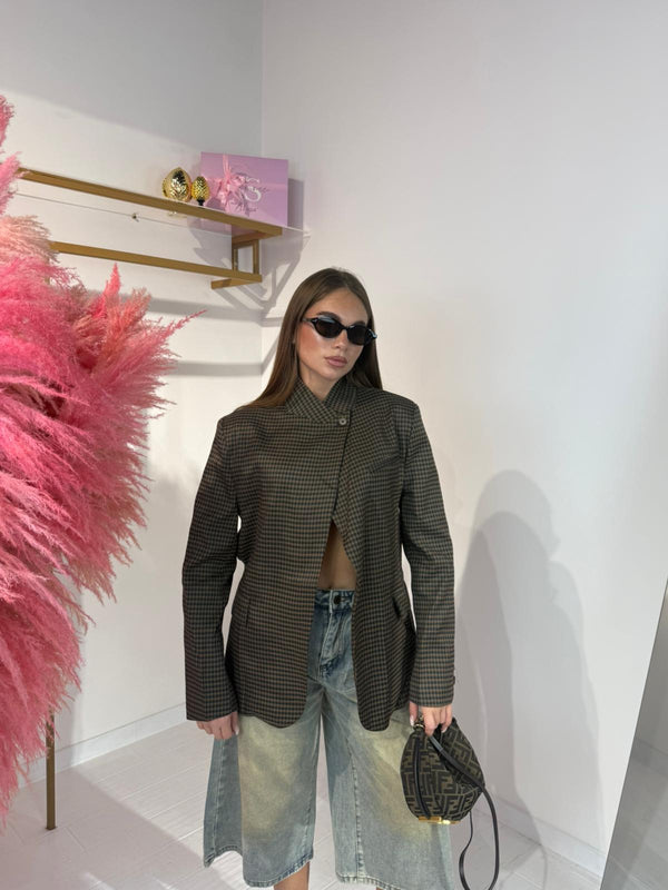 GIACCA CHIC QUADRETTI