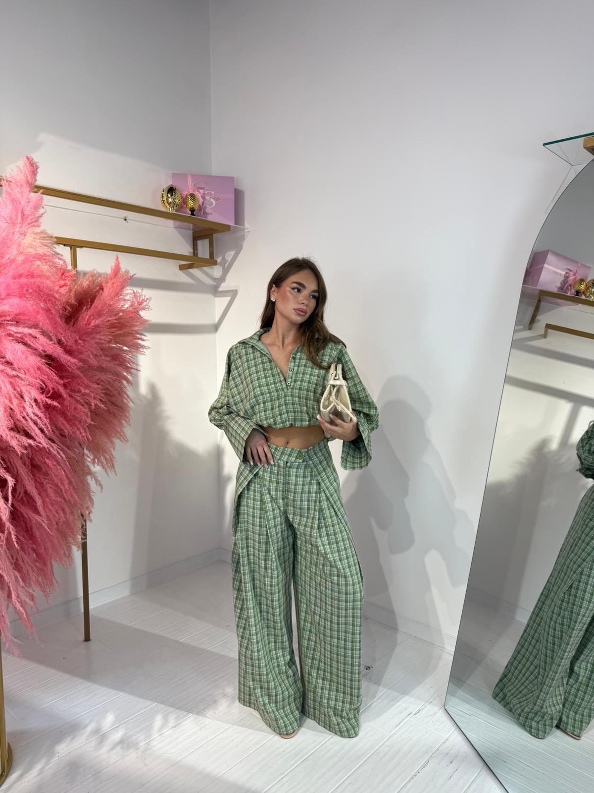 CAMICIA VIVIANA VERDE