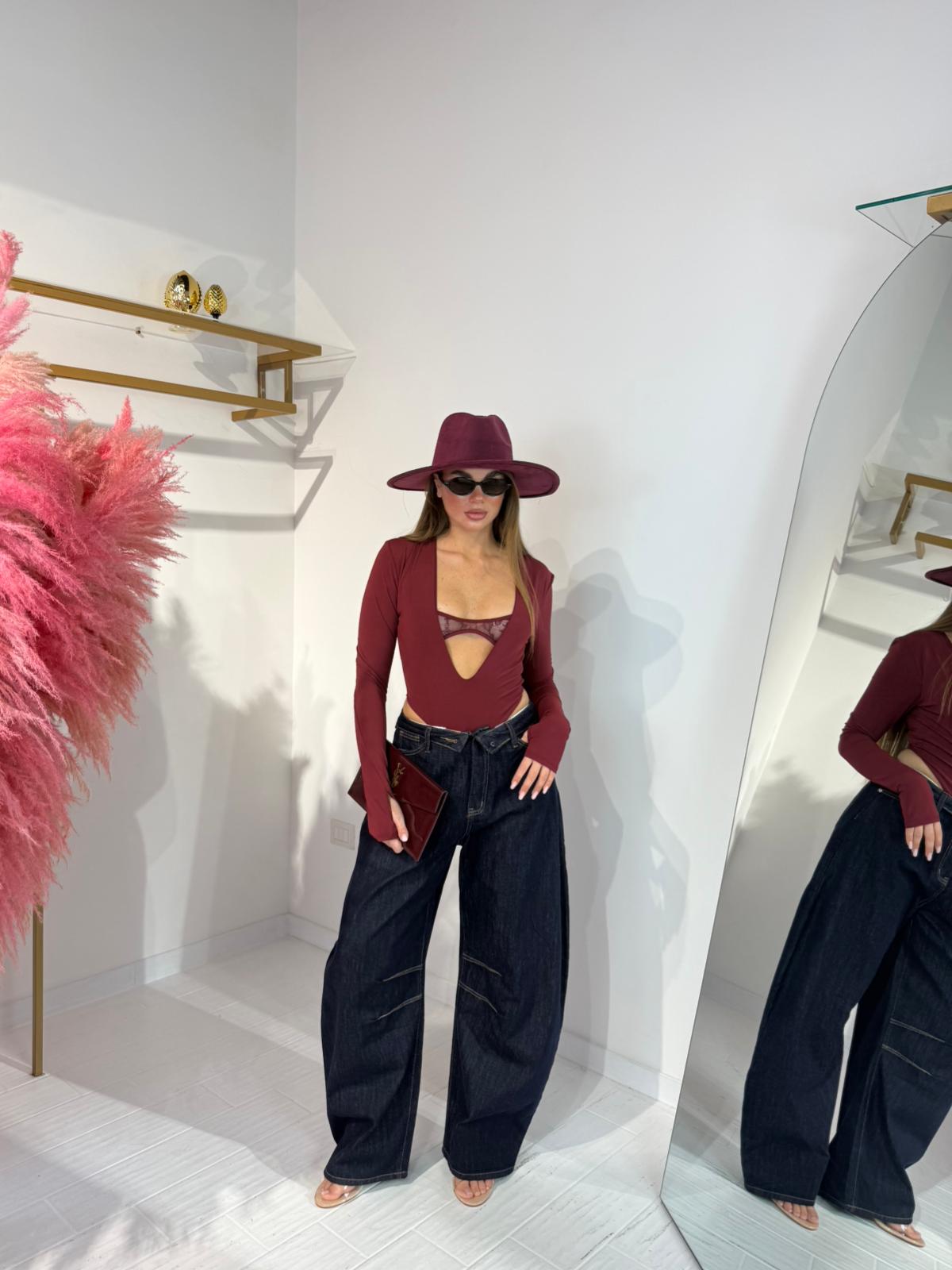 BODY NICOLE BORDEAUX
