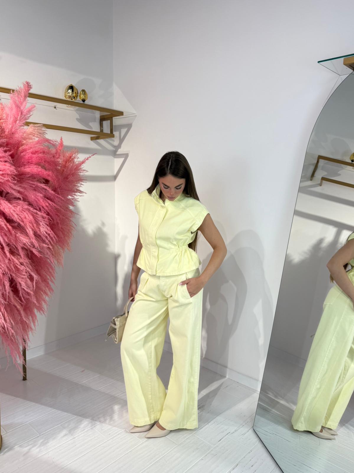 COORDINATO IVON GIALLO