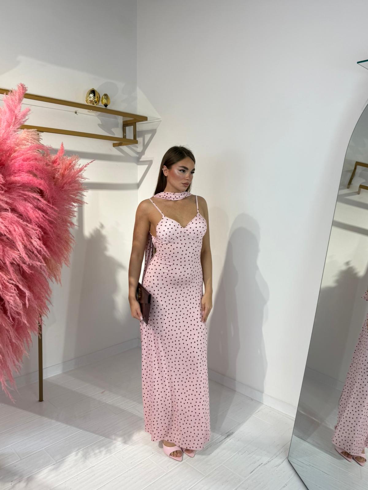 DRESS CLARISSA ROSA