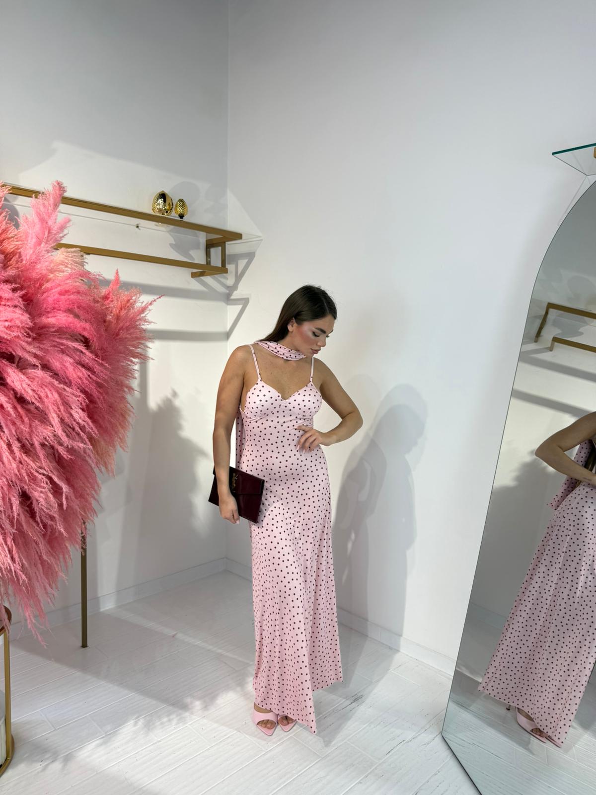 DRESS CLARISSA ROSA