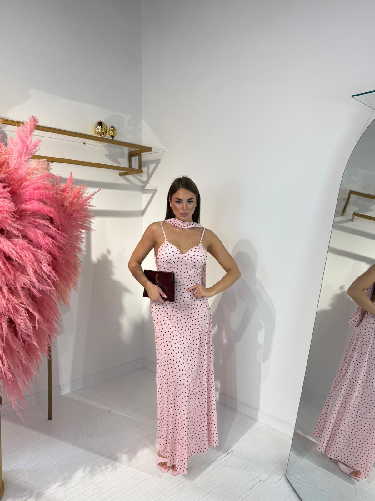 DRESS CLARISSA ROSA
