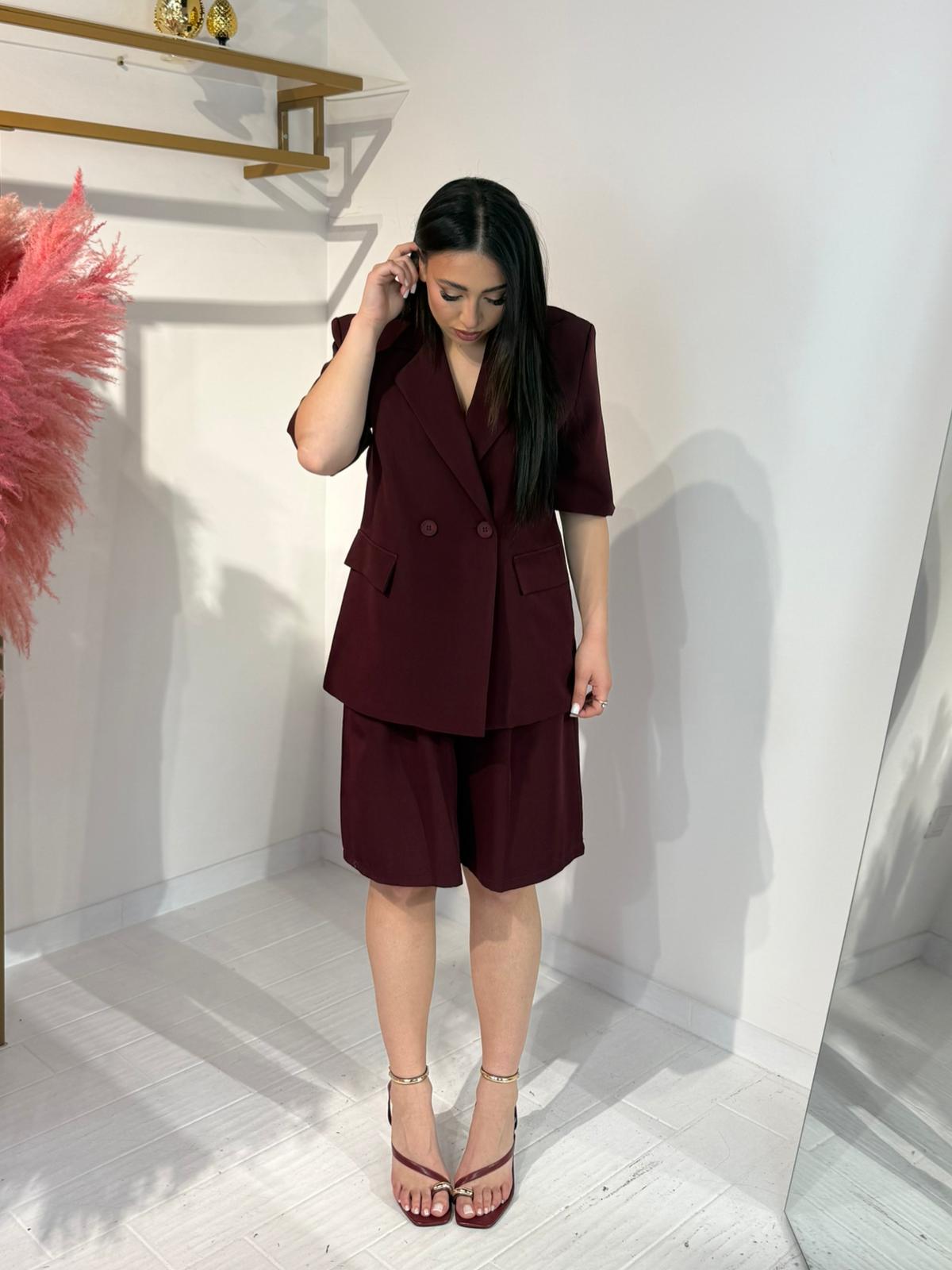 TAILLEUR LADY BORDEAUX