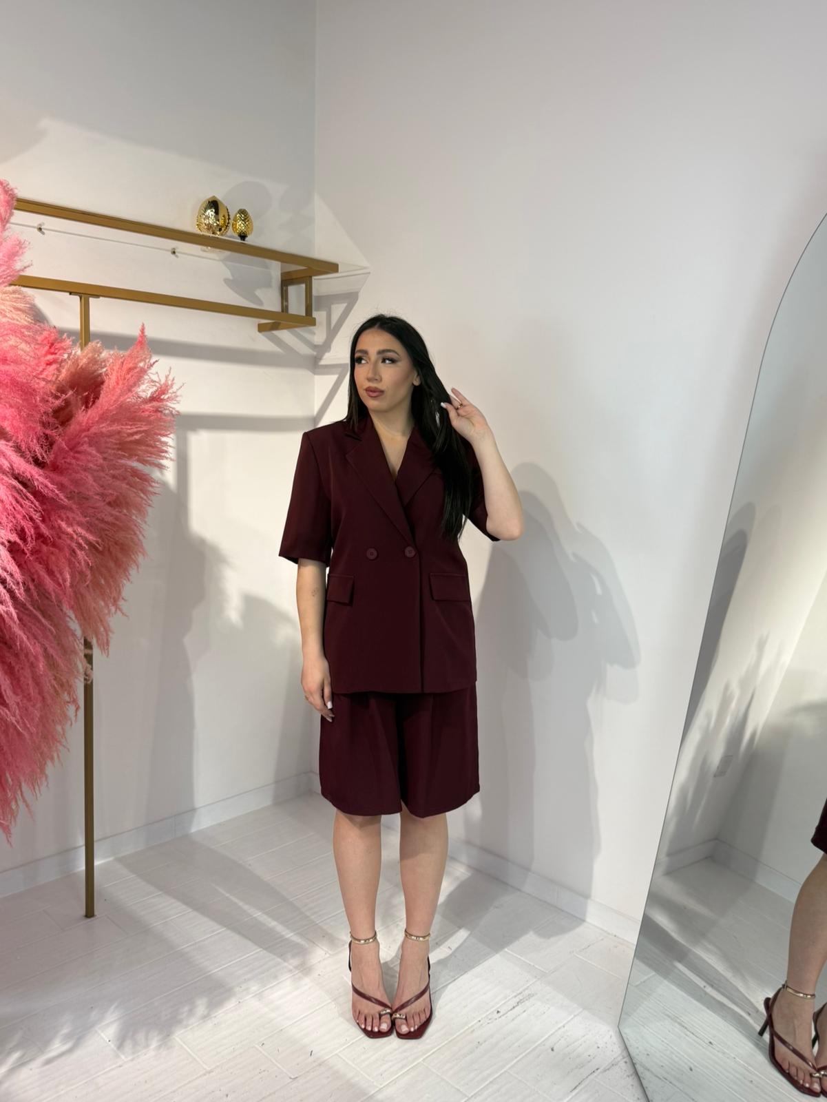TAILLEUR LADY BORDEAUX