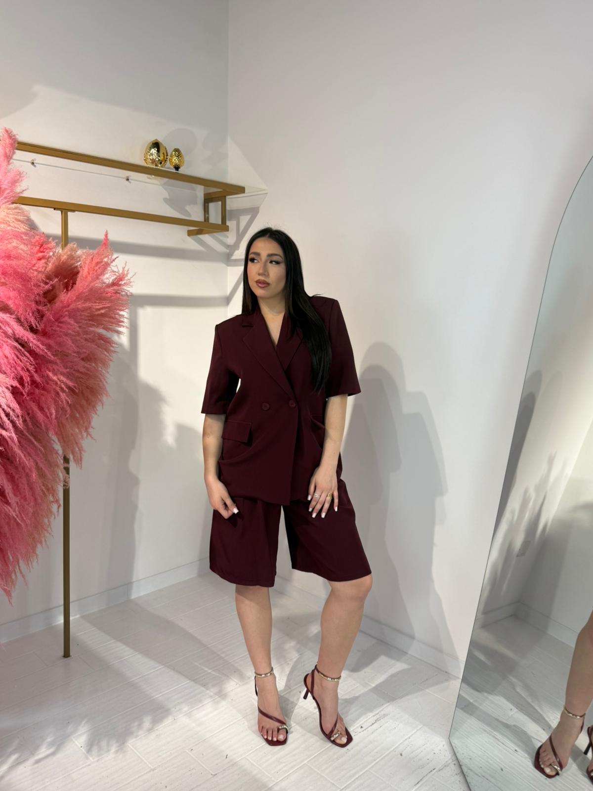 TAILLEUR LADY BORDEAUX