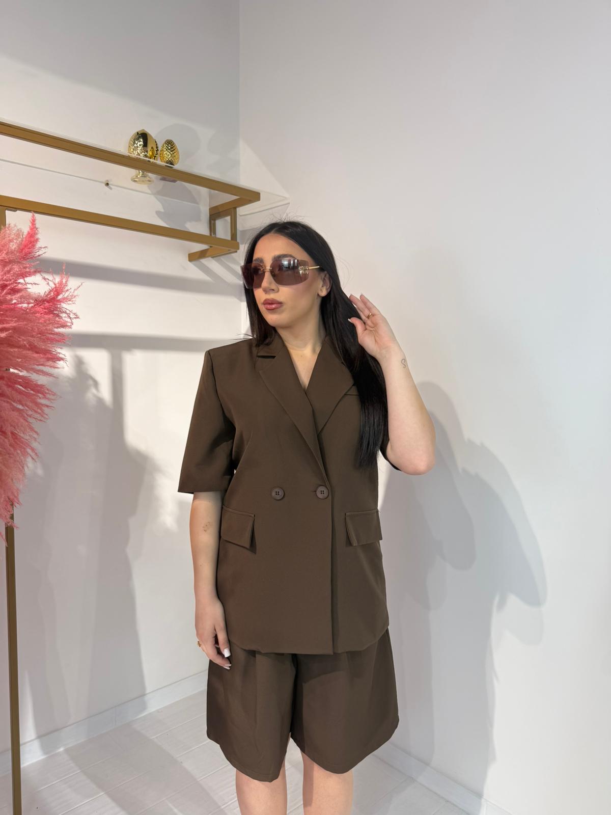 TAILLEUR LADY MARRONE