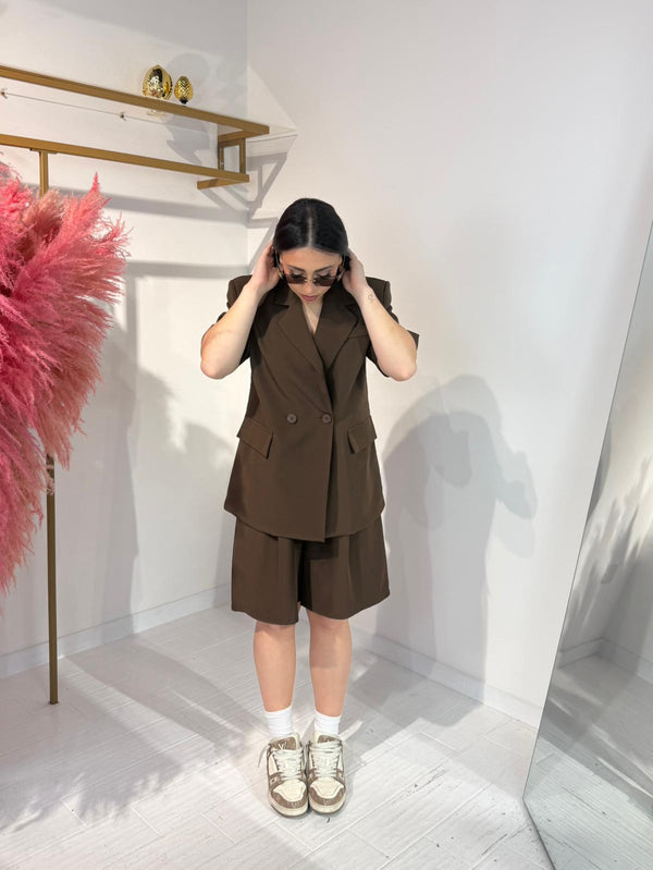 TAILLEUR LADY MARRONE