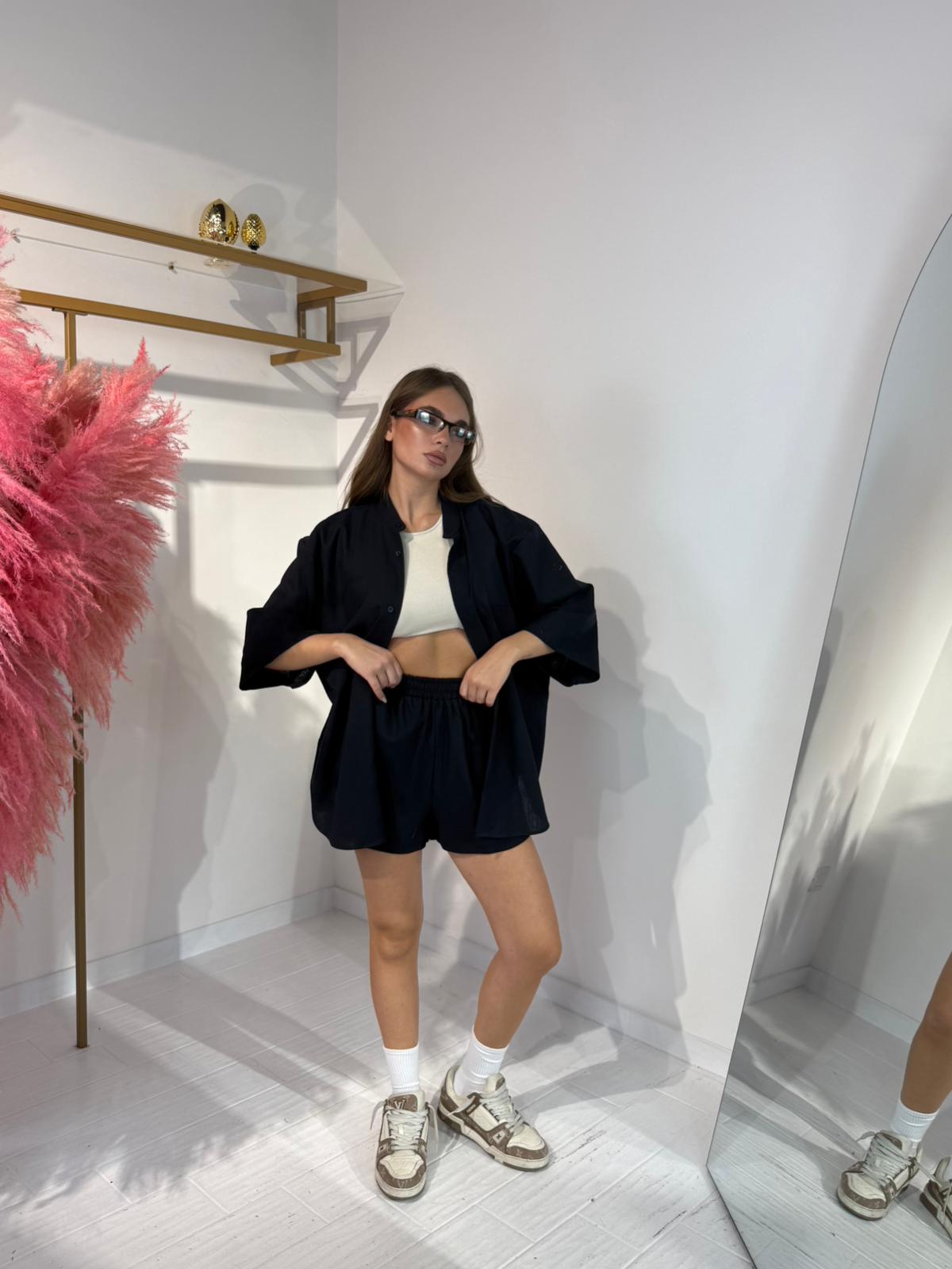 COORDINATO FATIMA BLU NOTTE