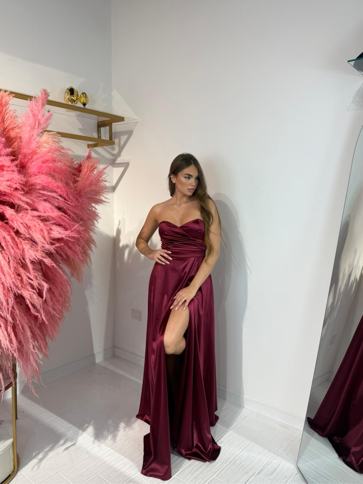 ABITO ARIEL BORDEAUX