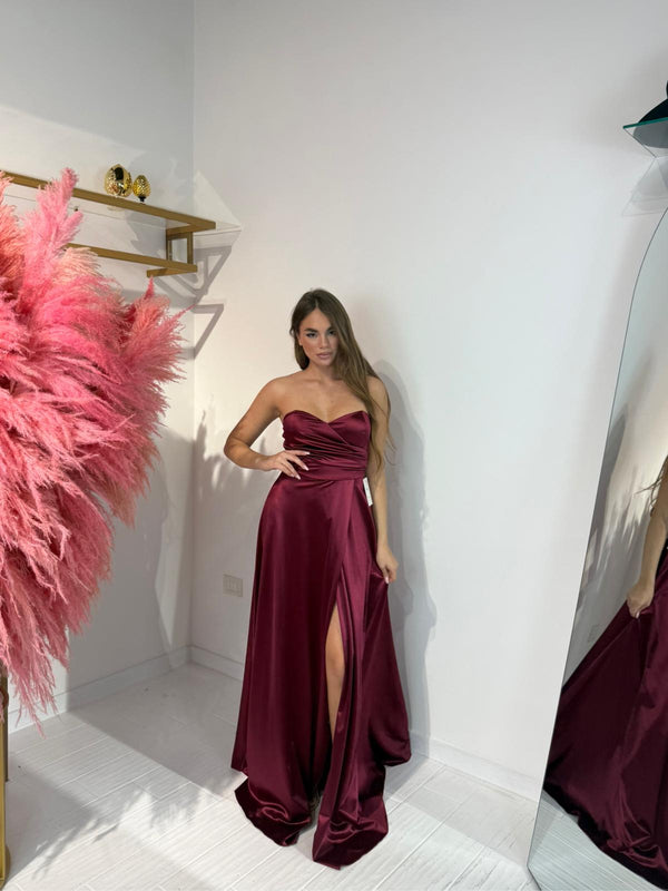 ABITO ARIEL BORDEAUX