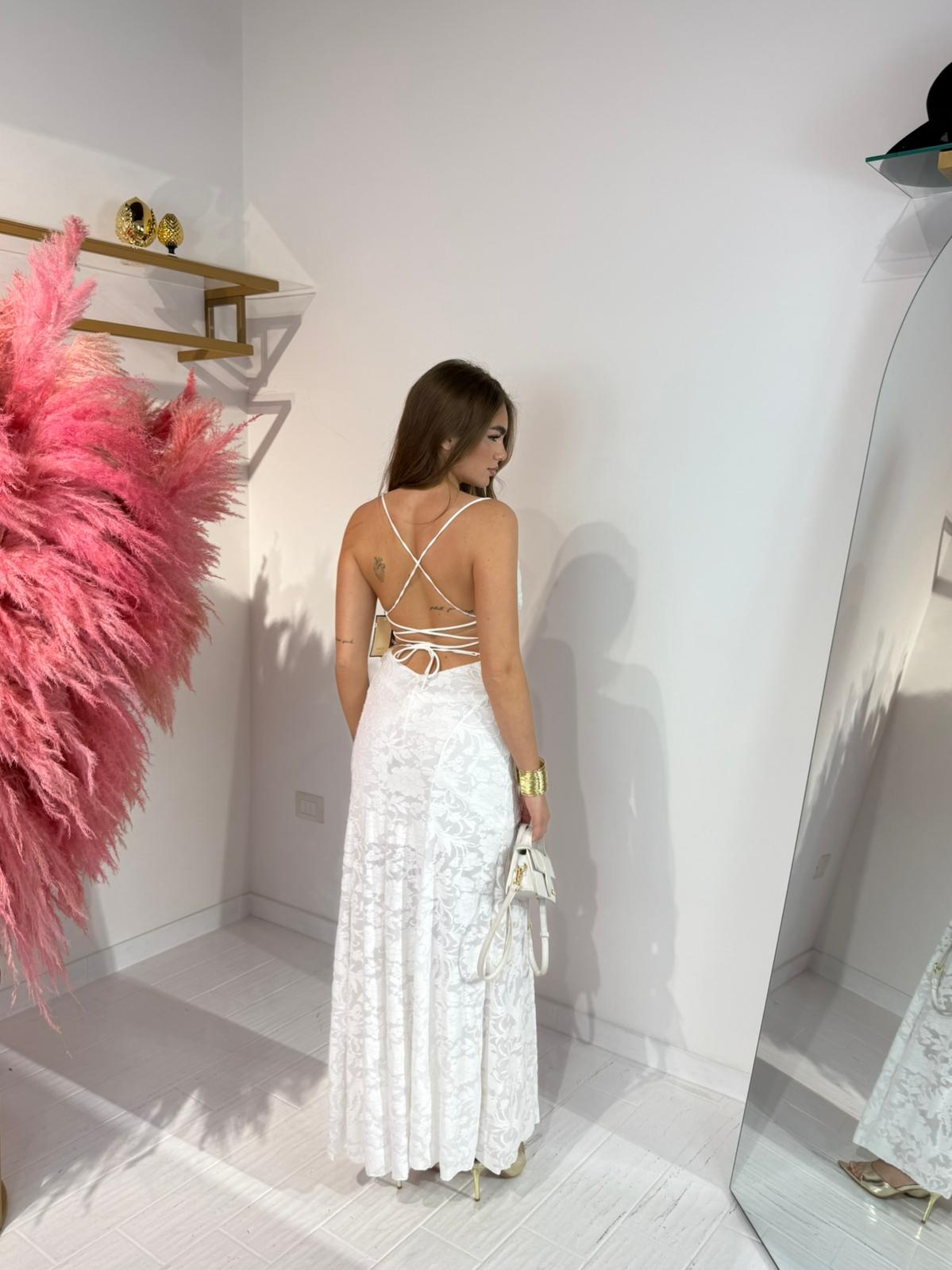 DRESS ZANZIBAR BIANCO
