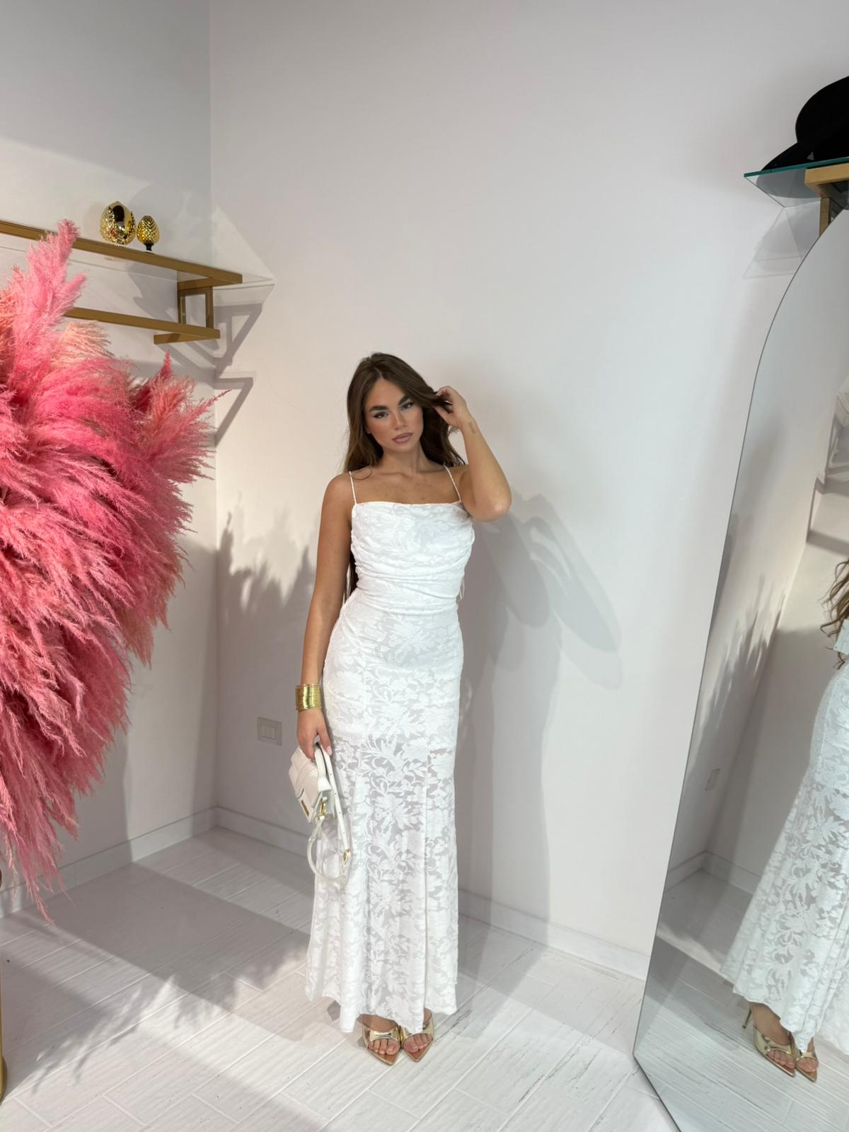 DRESS ZANZIBAR BIANCO