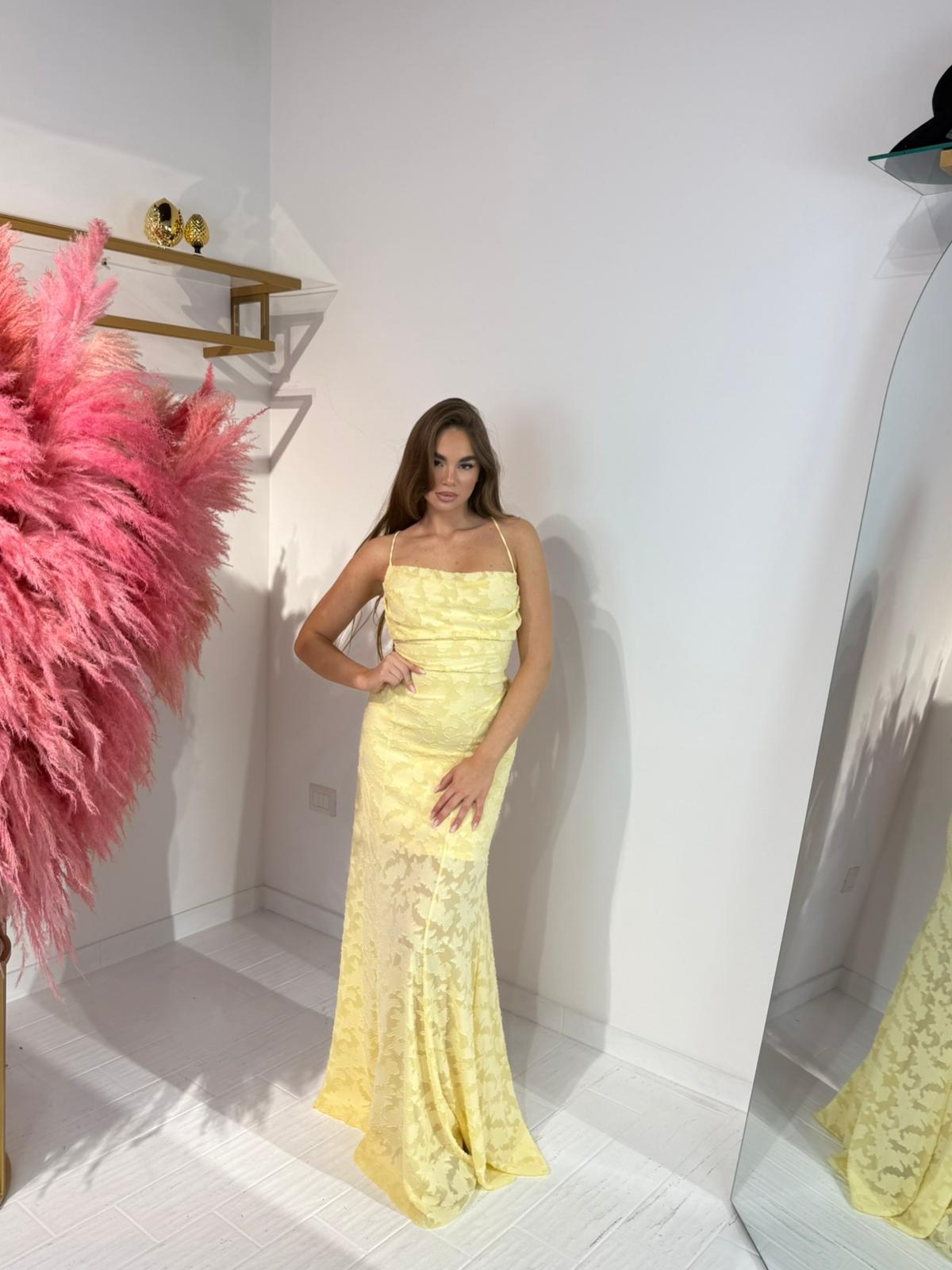 DRESS ZANZIBAR GIALLO