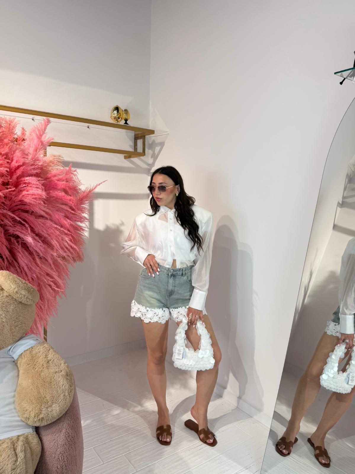 SHORTS MERLETTO