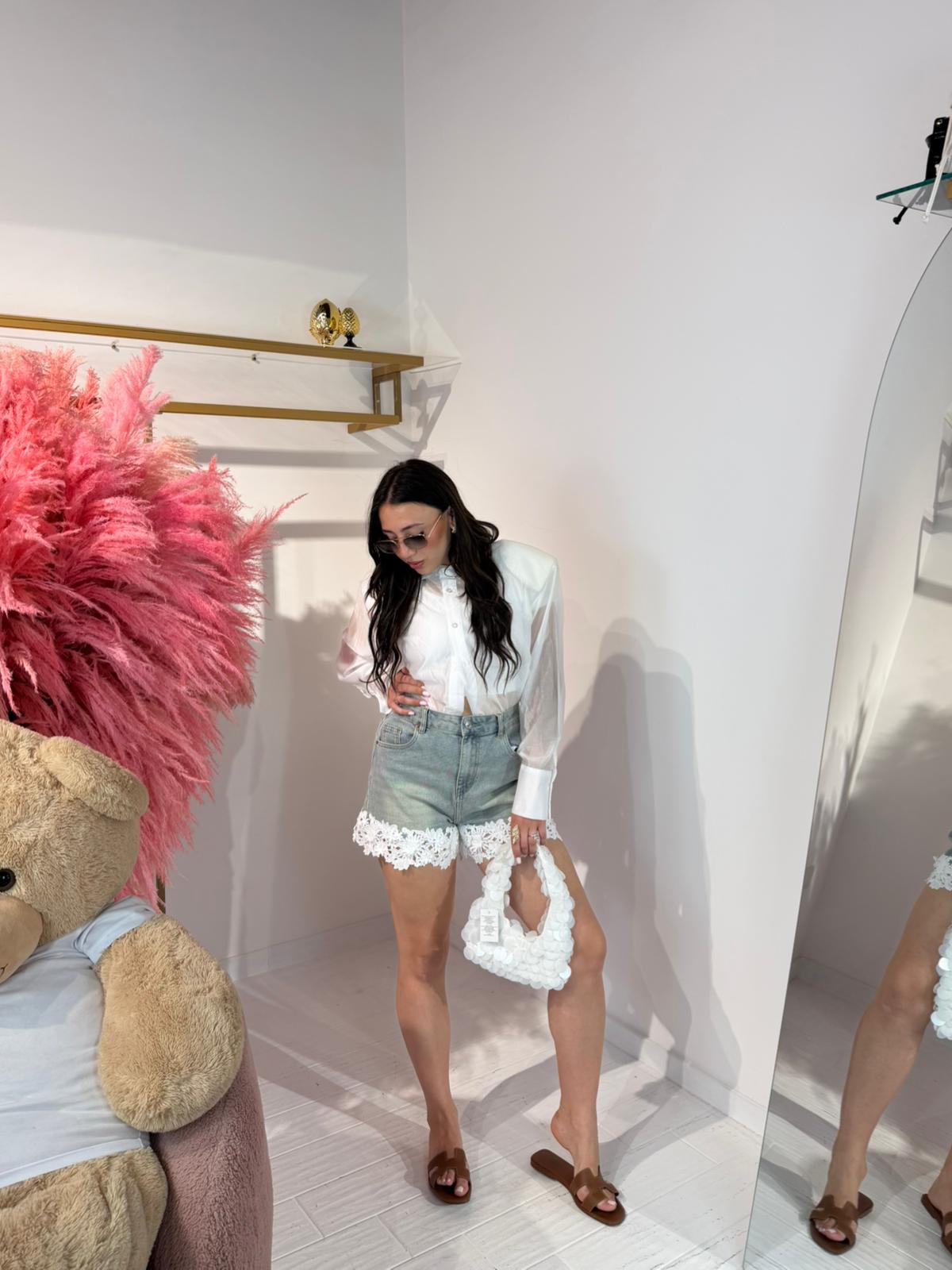 SHORTS MERLETTO