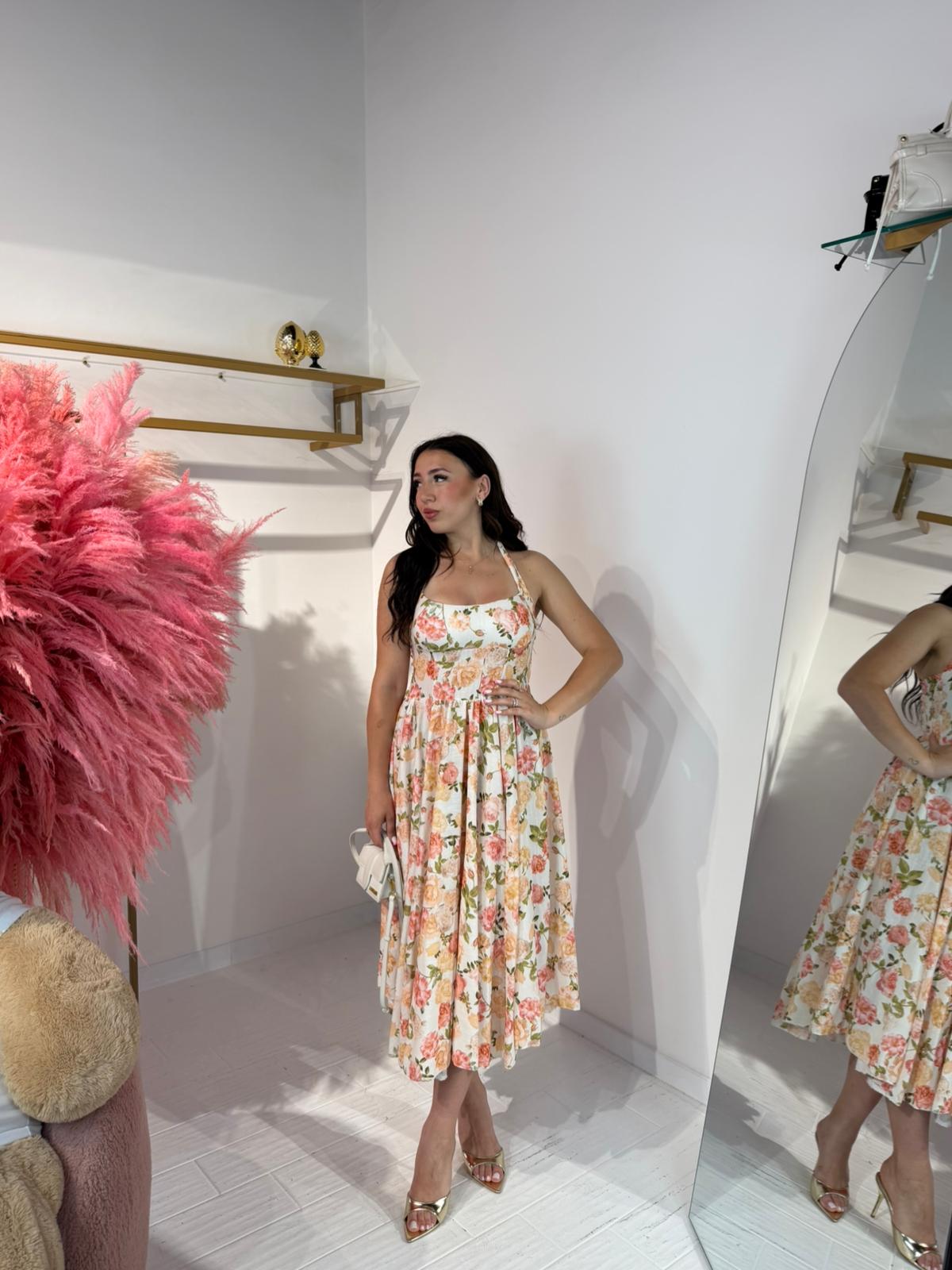 DRESS POSITANO PESCA