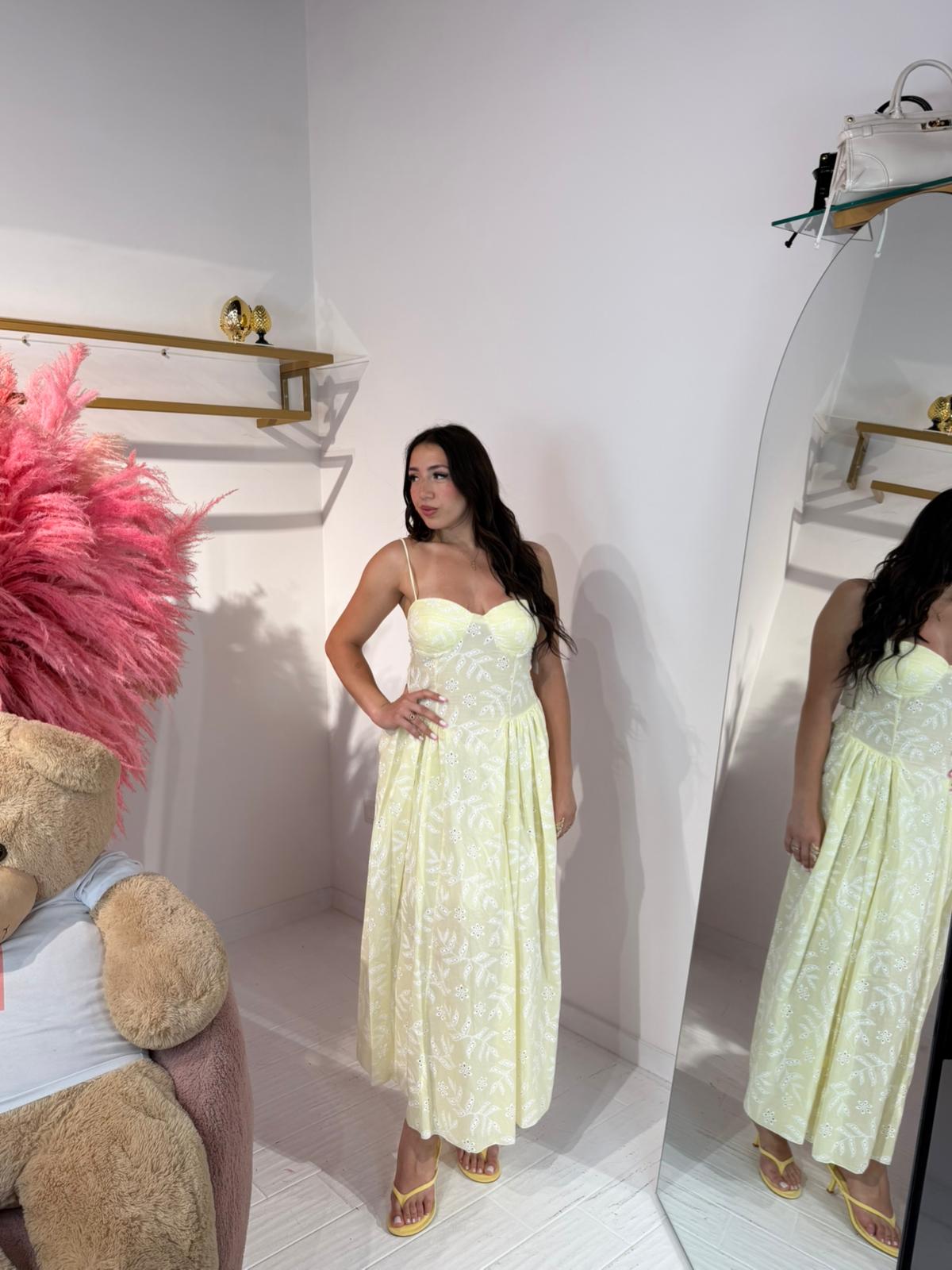 DRESS CAPRI GIALLO
