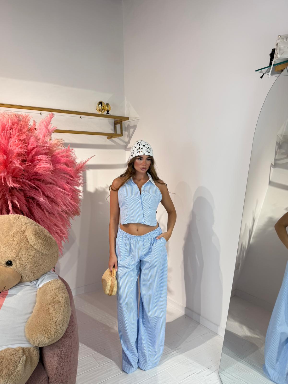 COORDINATO ALISYA CELESTE